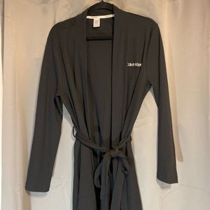 Women’s black Calvin Klein robe size M/L